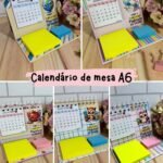 Arquivo Dia dos Professores Suporte Calendário de Mesa A6