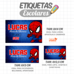 Arquivo Etiqueta Escolar MILES MORALES