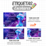 Arquivo Etiqueta Escolar UNIVERSO