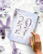 Arquivo Combo 8 Agendas 2027 Perm com/sem Versículos - Violeta - Imagem 7