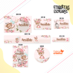 Arquivo Etiqueta Escolar BALLET