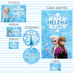 Arquivo Encadernação Baby Frozen
