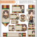 Arquivo Etiqueta Escolar Harry Potter