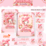 Arquivo Combo Escolar My Melody no Jardim 2027