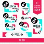 Arquivo Etiqueta Escolar Tik Tok