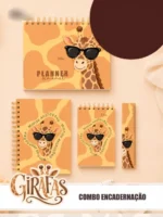 Arquivo Girafas Kit Encadernação