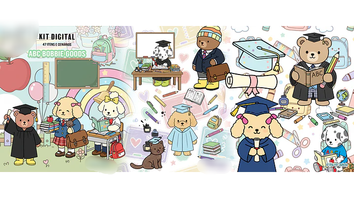 ABC Bobbie Goods Kit Digital ABC Bobbie Goods - Imagem 1