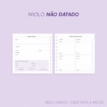 Arquivo Miolo Agenda Não Datada e Perm Mini 2DPP - Imagem 2