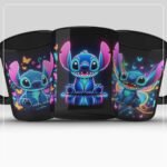 Arquivo Caneca Coleção Neon Personagens - Imagem 4