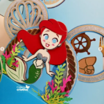 Arquivo Topo de Bolo Ariel Pequena Sereia