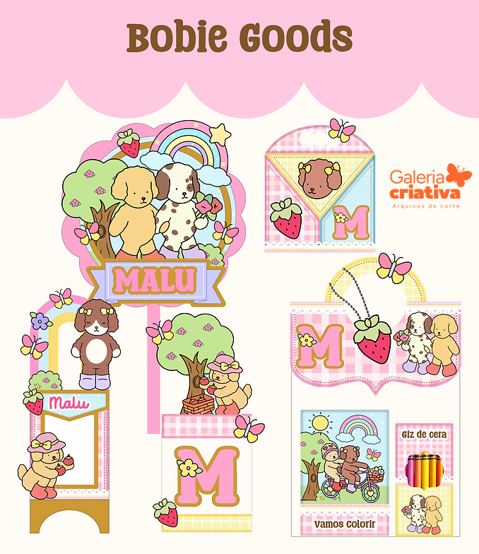 Bobbie Goods 18 2 Arquivo de Corte Bobbie Goods 18 - Imagem 1