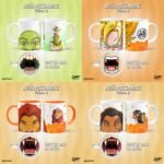 Arquivo Caneca Personagens Bocão Vol 3 - Imagem 5