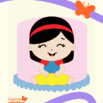 Arquivo Topo de Bolo Branca de Neve Baby
