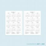 Arquivo Miolo Planner Slim 2027 Datado - A5 - Imagem 2
