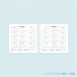 Arquivo Miolo Planner Slim 2027 Datado - MINI - Imagem 5
