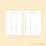 Arquivo Miolo Planner Não Datado A5 - Imagem 15