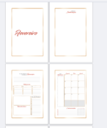 Arquivo Encadernação Planner 2027 - Imagem 5