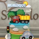 Arquivo Topo de Bolo Carrinho e Caminhão
