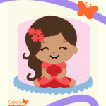 Arquivo Topo de Bolo Elena de Avalor Baby