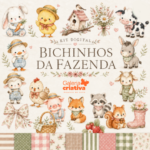Kit Digital Fazendinha Bichinhos da Fazenda