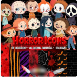Kit Digital Horror Icons Movies