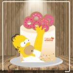 Arquivo Topo de Bolo Hommer Simpson