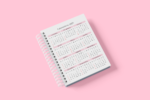 Arquivo Agendamento Datado 2027 Rosa - Imagem 2