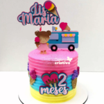 Arquivo Topo de Bolo Menina Sorveteria Carro