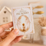 Arquivo de Corte Mini Livro Pai Nosso