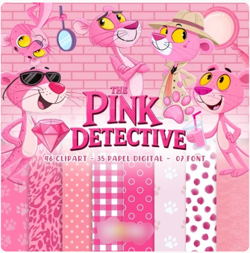 PINK DETECTIVE Kit Digital Pink Detective - Imagem 1