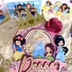 Arquivo Topo de Bolo PRINCESAS DISNEY - ROUSLANY