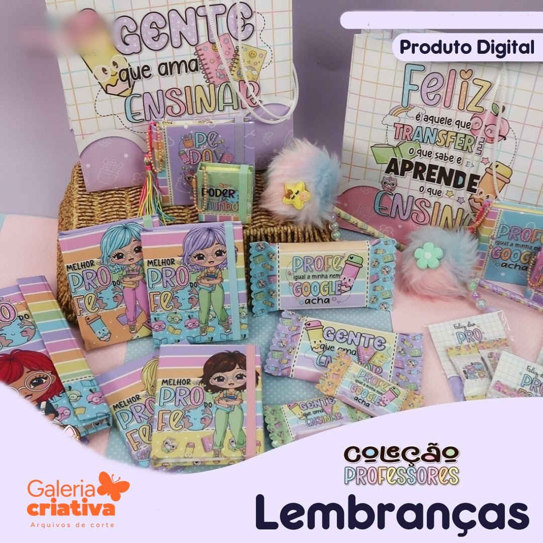 PROFESSORES LEMBRANÇAS Arquivo Dia dos Professores Coleção Lembranças 2025 - Imagem 1