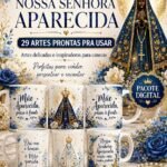 Arquivo Sublimação Pack Nossa Senhora Aparecida