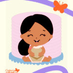 Arquivo Topo de Bolo Pocahontas Baby