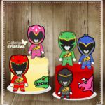 Arquivo Topo de Bolo Power Rangers Dino