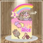 Arquivo Topo de Bolo Pusheen Cat