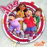 Arquivo Topo de Bolo Red crescer uma fera Circular