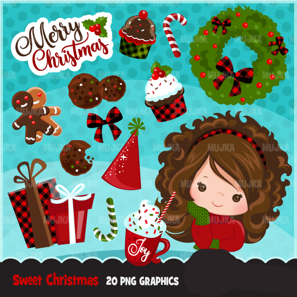 SWEET-CHRISTMAS Kit Digital Doce Nata - Imagem 1