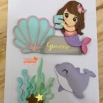 Arquivo Topo de Bolo Sereia Golfinho