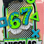 Arquivo Topo de Bolo Six Seven