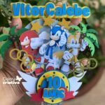 Arquivo Topo de Bolo Sonic 3