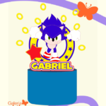 Arquivo Topo de Bolo Sonic em Camadas 5