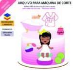 Arquivo Topo de Bolo Spa de Beleza em Camadas 3