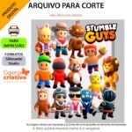 Arquivo Topo de Bolo Stumble Guys