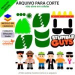Arquivo Topo de Bolo Stumble Guys Camadas