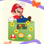 Arquivo Topo de Bolo Super Mario Bros em Camadas