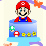 Arquivo Topo de Bolo Super Mario Bros em Camadas 8
