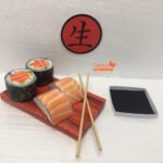 Arquivo Topo de Bolo Sushi 3D