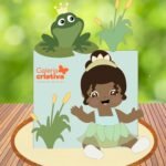 Arquivo Topo de Bolo Tiana Baby - A Princesa e o Sapo 2