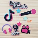Arquivo Topo de Bolo TikTok Camadas